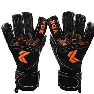 Kayos-keepershandschoen junior zwart-oranje