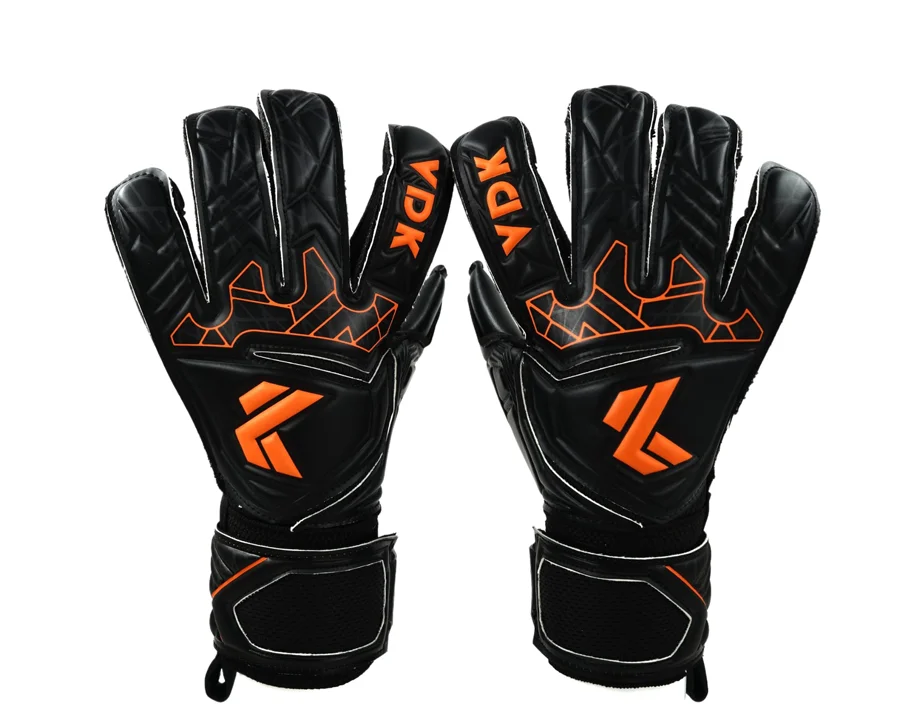 Kayos-keepershandschoen junior zwart-oranje